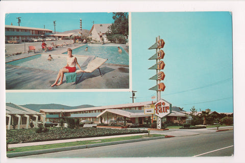 CA, Pomona - Fair Motel - older postcard - A06913