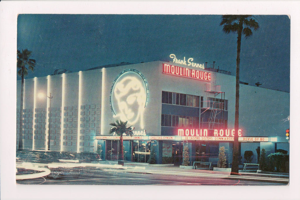 CA, Hollywood -  Moulin Rouge - Frank Sennes theatre restaurant - A06924