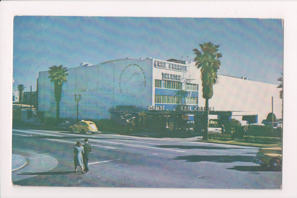 CA, HOLLYWOOD -  Earl Carroll Theatre Restaurant postcard - A06928