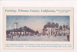 CA, Corning - Advertisement for town postcard - A06931