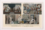 NJ, NEWARK - Friedmans Music Shop - Curt Teich postcard - A06937