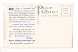 NJ, Atlantic City - JAMES' Salt Water Taffy advertising postcard - A06939