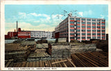 MI, GRAND RAPIDS - Sligh Furniture Co - lumber on dock - 1923 postcard - A07015