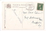 4th of July - Battle of Bunker Hill depiction in a firework - Tuck postcard - A0
