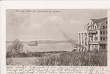 MA, Gloucester in distance, Colonial Arms Hotel - A07328