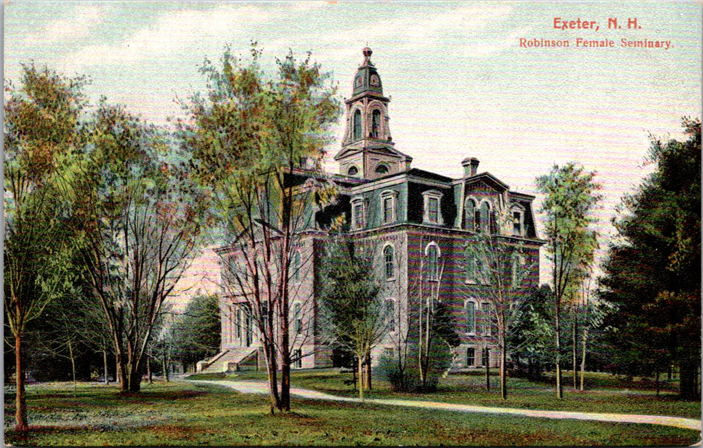 NH, Exeter - Robinson Female Seminary postcard - A09003
