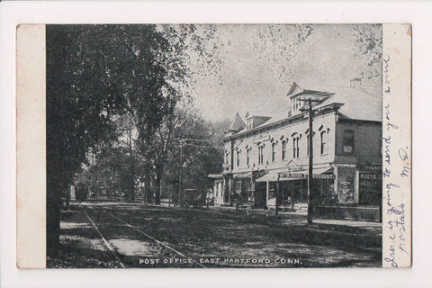 CT, East Hartford - Post Office, PO @1906 postcard - A10125