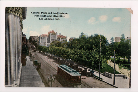 CA, LOS ANGELES - Central Park, Auditorium from 6th and Olive Sts - A12108