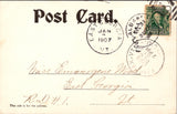VT, Greensboro - Caspian Lake and shoreline - 1907 postcard - A10142