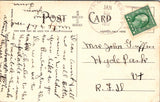 VT, No Craftsbury - MAIN ST - houses, sign etc - 1917 postcard - A12148
