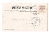 CT, DANBURY - MIDWAY, Fair postcard @1905 postcard - A12205
