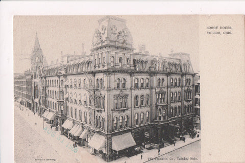 OH, Toledo - BOODY HOUSE - GATES TICKET OFFICE - @1905 postcard - A12224
