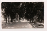 FL, Dade City - West Meridian St - Kenfield 1930 RPPC - A12243