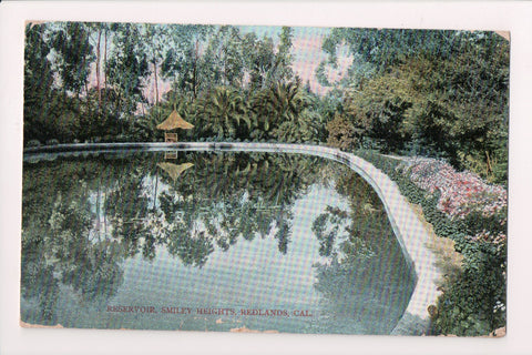CA, Redlands - Smiley Heights Reservoir - @1907 postcard - A12250