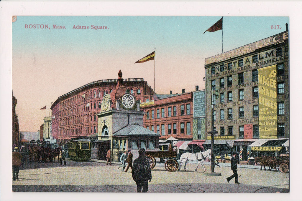 MA, BOSTON - Adams Square - Holmes, Luce - Allen Bros? - A12268