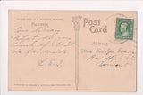 CA, SANTA PAULA - Dean Hobbs Blanchard Library - Mitchell postcard - A12273
