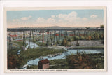 OH, AKRON - Northern Ohio Railway Bridge over Ohio Canal - A12497