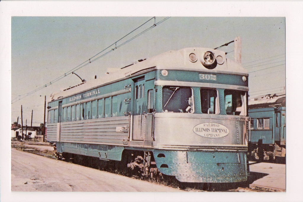 Train - Railroad Electric Car #302 - Illinois Terminal RR Co - A12519