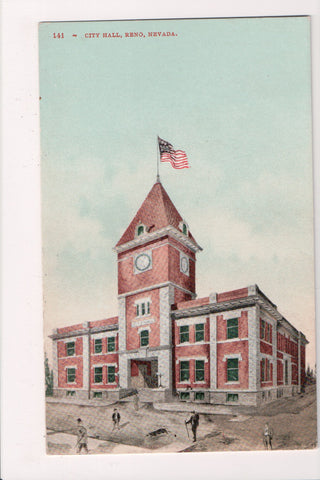 NV, Reno - City Hall - old postcard - A12534