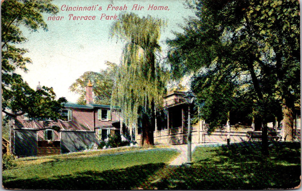 OH, Cincinnati - Fresh Air Home near Terrace Park postcard - A17133