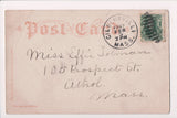 MA, Springfield - Forest Park Pavilion postcard - A17155