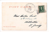 MA, SPRINGFIELD - Samuel Chapin Statue closeup postcard - A17156