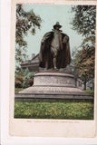 MA, SPRINGFIELD - Samuel Chapin Statue closeup postcard - A17156