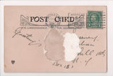 Greetings - Misc - Volland postcard #1489 - BIG UMBRELLA - A19003