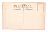 Easter postcard - bunnies opening a green box - A19027