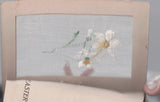 Easter - Flowers embroidered inside card - A19052