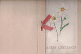 Easter - Flowers embroidered inside card - A19052