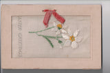 Easter - Flowers embroidered inside card - A19052