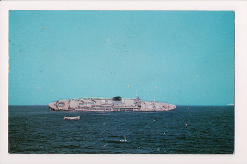 Ship Postcard - ANDREA DORIA - SS Andrea Doria wrecked (original SOLD) A19180