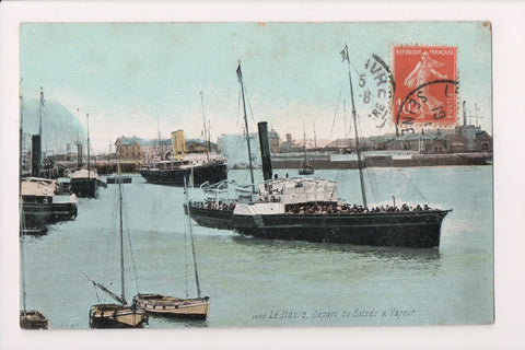 Ship Postcard - VAPEUR? - A19213