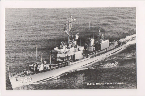 Ship Postcard - BROWNSON - USS Brownson (DD-868) - A19219