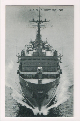 Ship Postcard - PUGET SOUND - USS Puget Sound - A19220