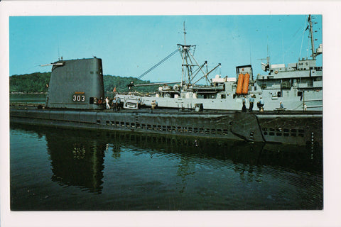 Ship Postcard - SABLEFISH - USS Sablefish (SS-303) - A19224