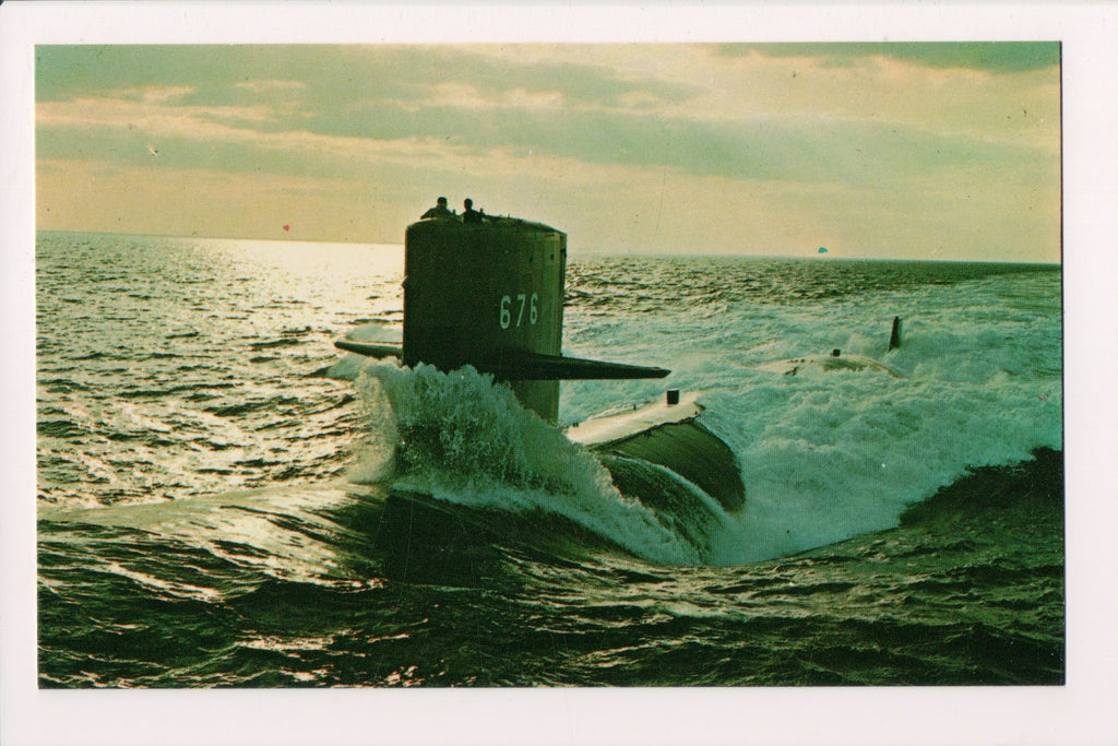 Ship Postcard - BILLFISH - Nuclear Attack Submarine - (676) - A19229