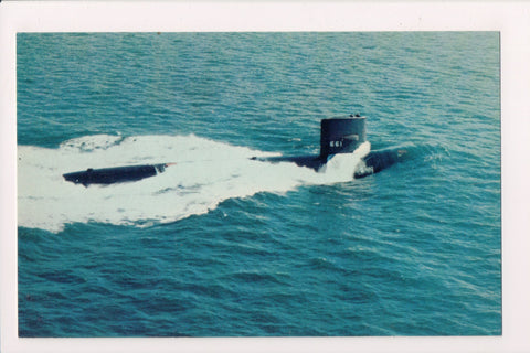 Ship Postcard - LAPON - USS Lapon (SSN-661) - A19230