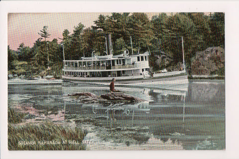 Ship Postcard - NAHANADA - Steamer at Hell Gate - A19235