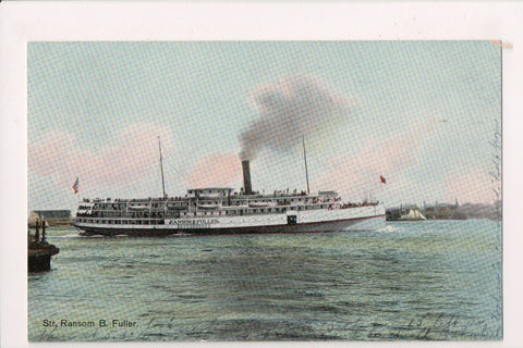 Ship Postcard - FULLER - Str Ransom B Fuller - A19244