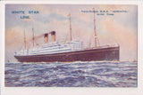 Ship Postcard - ADRIATIC, RMS Twin Screw - White Star Line (original SOLD) A19248