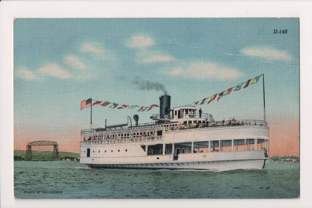 Ship Postcard - WAYNE - SS WAYNE - A19254