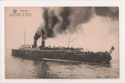 Ship Postcard - CONINCK - Steamer Pieter de Coninck - A19256