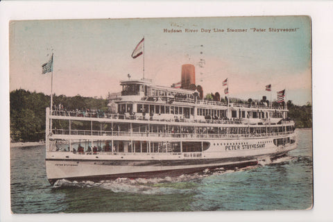 Ship Postcard - STUYVESANT - Steamer Peter Stuyvesant - A19259