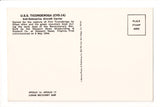 Ship Postcard - TICONDEROGA - USS Ticonderoga (CVS-14) - A19268