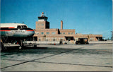 SC, CHARLESTON - Municipal Airport, Delta C & S on plane postcard - A19423