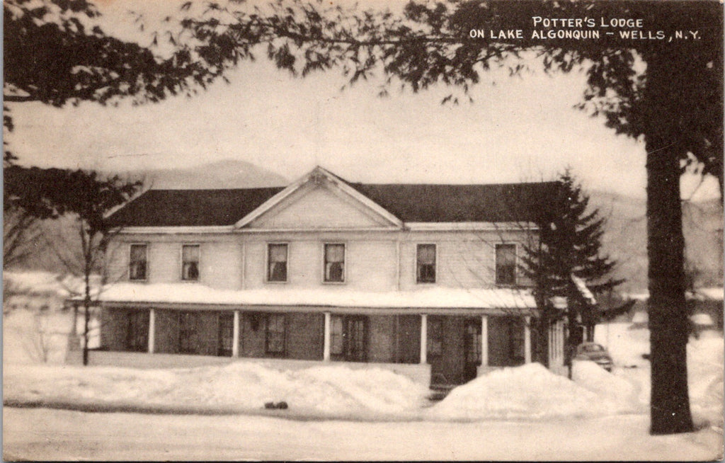 NY, WELLS - Potters Lodge on Lake Algonquin (original SOLD) A19447