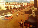 AK, ANCHORAGE - Fourth Avenue, 1st National Bank, bus - w01630