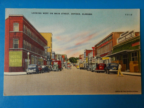AL, DOTHAN - Main Street - Hotel Martin, Consolidated Produce Co - SL2666